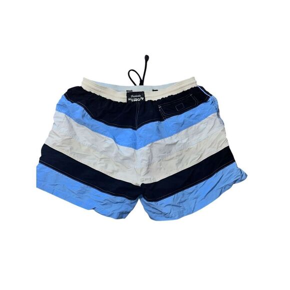 Nice Faconnable Swim Shorts Mens Navy striped Trunk Suit Beach Wear  Caribbean M - Picture 4 of 10